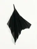 Katja Strunz, Black Spiritus Backview, 2005, Holz, lackiert, aus 4 Einzelteilen zusammengesetzt