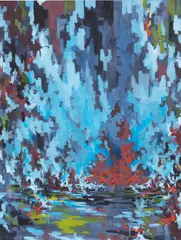 David Schnell, Gerücht, 2013, Öl auf Leinwand