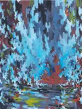 David Schnell, Gerücht, 2013, Öl auf Leinwand