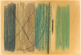 Hans Hartung, Ohne Titel, 1954, Pastell auf Velin