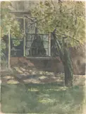 Max Liebermann, Haus in der Sonne (wohl in Drente)