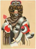Pavel Tchelitchew, Figurine (Kostümentwurf)