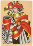 Pavel Tchelitchew, Figurine (Kostümentwurf)
