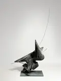 Bernhard Heiliger, Kleiner Phönix III, 1962, Bronze mit grünlicher Patina