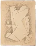 Man Ray, Untitled, 1945, Graphite on paper