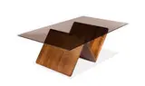 Gerald McCabe, Coffee Table, c. 1968, Shedua, glass
