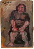 Walter Spitzer, Untitled (3), Oil on canvas