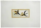Georges Braque, Les Martinets, c. 1955, Color lithograph on BFK Rives
