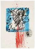 Untitled by Joan Miró, Color lithograph on Arches vellum, sold May 2013