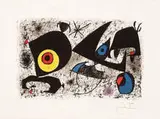 Hommage a Miro by Joan Miró, 1972, Color lithograph on Arches, sold May 2013