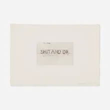 Bruce Nauman, Shit and Die, drypoint etching