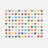 Thierry Guetta, Full of Hearts, 2021, screenprint in colors