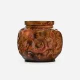 George E. Ohr, Jar, 1897-1900, glazed earthenware