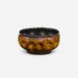 George E. Ohr, Bowl, 1897-1900, glazed earthenware