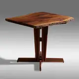 James Martin, Pedestal table, American black walnut