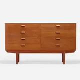 Dresser by Børge Mogensen, c. 1965, teak, sold Oct 2021