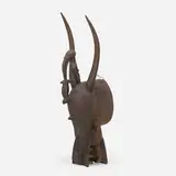 Senufo, Kponyugo (firespitter mask), carved wood, pigment