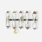 Jeffrey Spencer, Untitled, c. 1997, hand-blown and lamp-worked glass, steel, wire