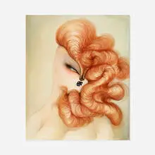 Miss Van, RedHair Muse, 2013, acrylic on canvas