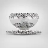 Redlich & Co., Presentation punch bowl and undertray set