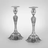 Washbourne and Dunn Graff, Candlesticks, pair