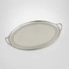 John Hutson, George III serving tray, silver