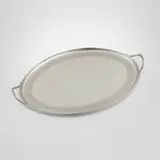 John Hutson, George III serving tray, silver