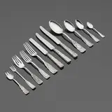 St. Cloud flatware service by Florentin Antoine Heller for Gorham Manufacturing Company, sold Feb 2024