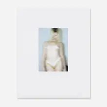 Nude (motif 0038) by Thomas Ruff, 2001, iris print on paper, sold Sep 2014