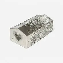 Tjep., House of Texture, 2005, laser-cut stainless steel