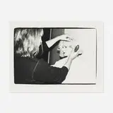 Andy Warhol in Drag by Andy Warhol, 1981, gelatin silver print, sold Sep 2014