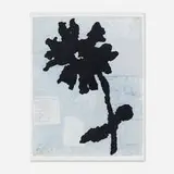 Donald Baechler, Untitled, 2003, ink on collaged paper