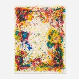 Sam Francis, Freshet, 1972, screenprint on Arches paper