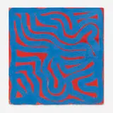 Loops & Curves by Sol LeWitt, 1999, gouache on paper, sold Sep 2014