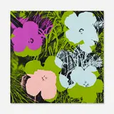 Andy Warhol, Flowers, 1970, screenprint on paper