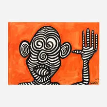 Alexander Calder, Untitled, 1969, gouache on paper
