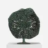 Untitled (Bush Form) by Harry Bertoia, c. 1970, welded copper and bronze with applied patina, sold Sep 2014