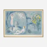 Marc Chagall, La Caverne des Nymphes, 1961, lithograph on paper
