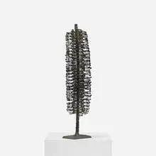 Harry Bertoia, Untitled (Welded Form), c. 1965, welded copper and bronze with applied patina