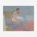 Lennart Anderson, Seated Nude, 1963, oil on canvas