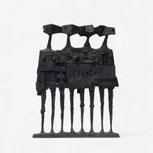Untitled by Hugo Daini, c. 1965, cast bronze, sold Sep 2014