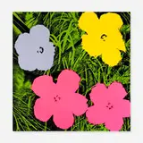 Andy Warhol, Flowers, 1970, screenprint on paper