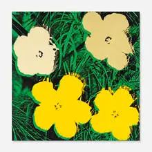 Andy Warhol, Flowers, 1970, screenprint on paper