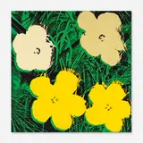 Andy Warhol, Flowers, 1970, screenprint on paper