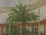 Fred Dubery, Untitled, oil on canvas 38 x 72.8cm (5) Illustrated: CONSERVATORY PALM in Ian Collins