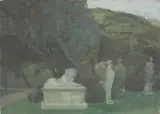 Fred Dubery, Untitled, Fred Dubery (1926-2011) STATUARY Oil on board 19 x 25.5cm; and four others