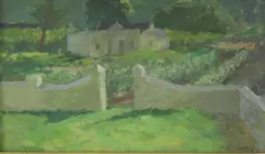 Untitled by Fred Dubery, Fred Dubery (1926-2011) THE VINEYARD Oil on board 22 x 32cm and two others, sold Oct 2019