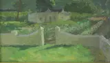 Fred Dubery, Untitled, Fred Dubery (1926-2011) THE VINEYARD Oil on board 22 x 32cm and two others