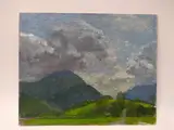 Fred Dubery, Untitled, Fred Dubery (1926-2011) MOUNTAIN LANDSCAPE Oil on board 21.7 x 26.8cm; and nine others