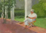 Fred Dubery, Untitled, Fred Dubery (1926-2011) JOANNE READING Oil on board 30.5 x 41cm; and six others